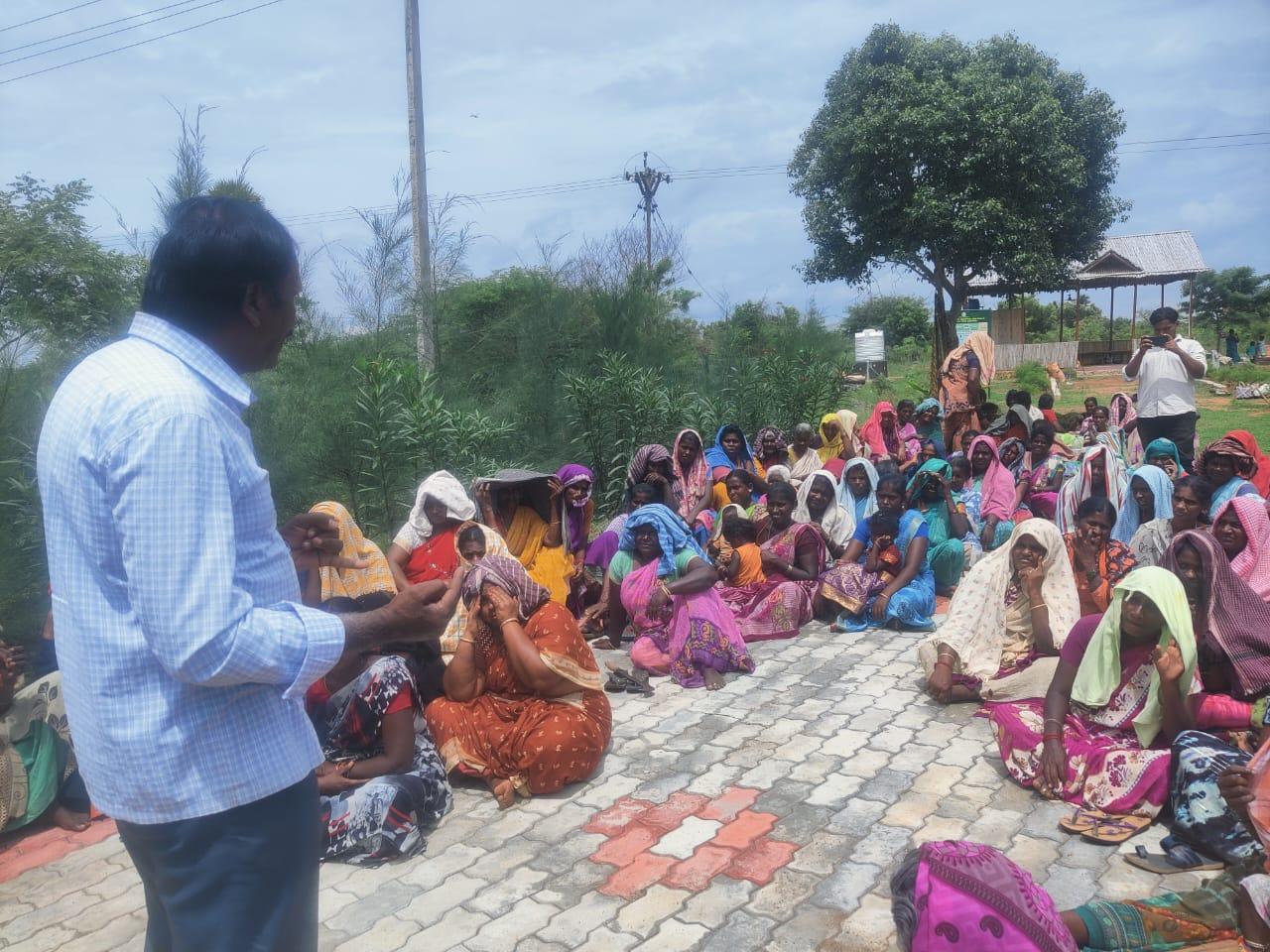 Training on Climate Resilient Cropping techniques