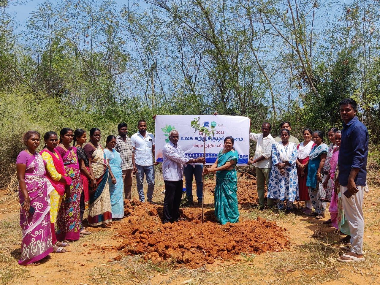 World Environment Day celebration at Kolunji and at Thammadipatti village